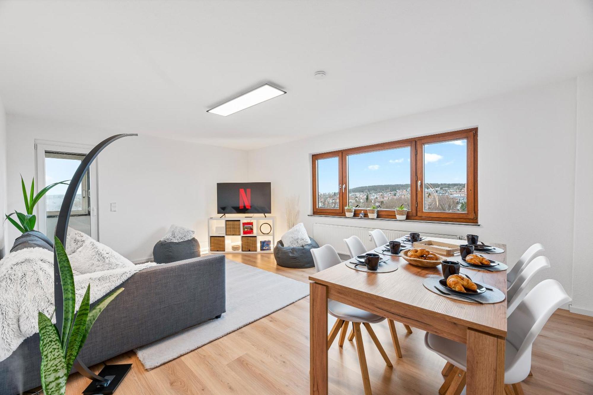 Neu: Stylische Suite Mit Ausblick 辛德尔芬根 外观 照片